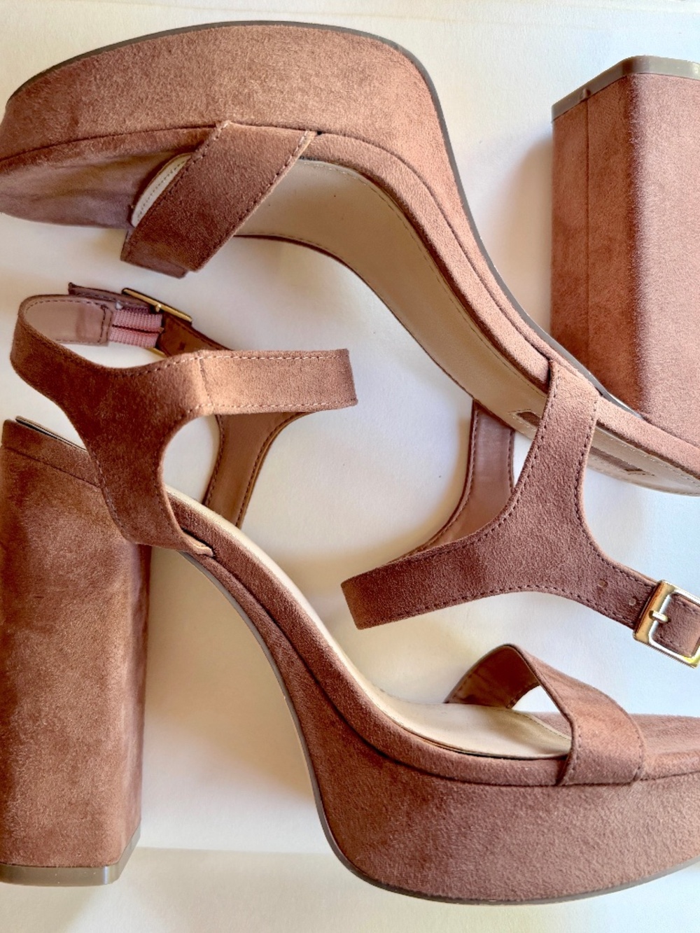 Strappy 5-inch Heels, Forever 21 size US 9 (euro 40)